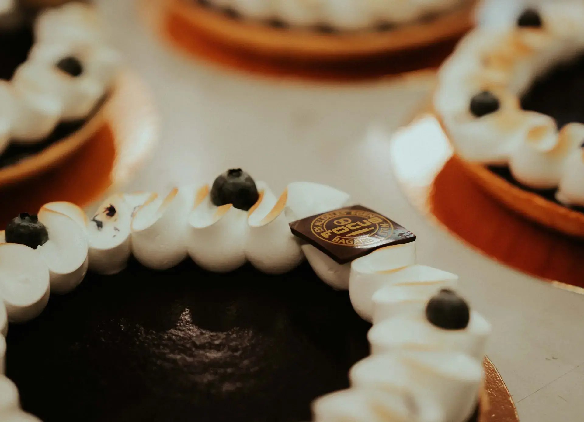 Catering med eleganta rätter för bröllop och fest