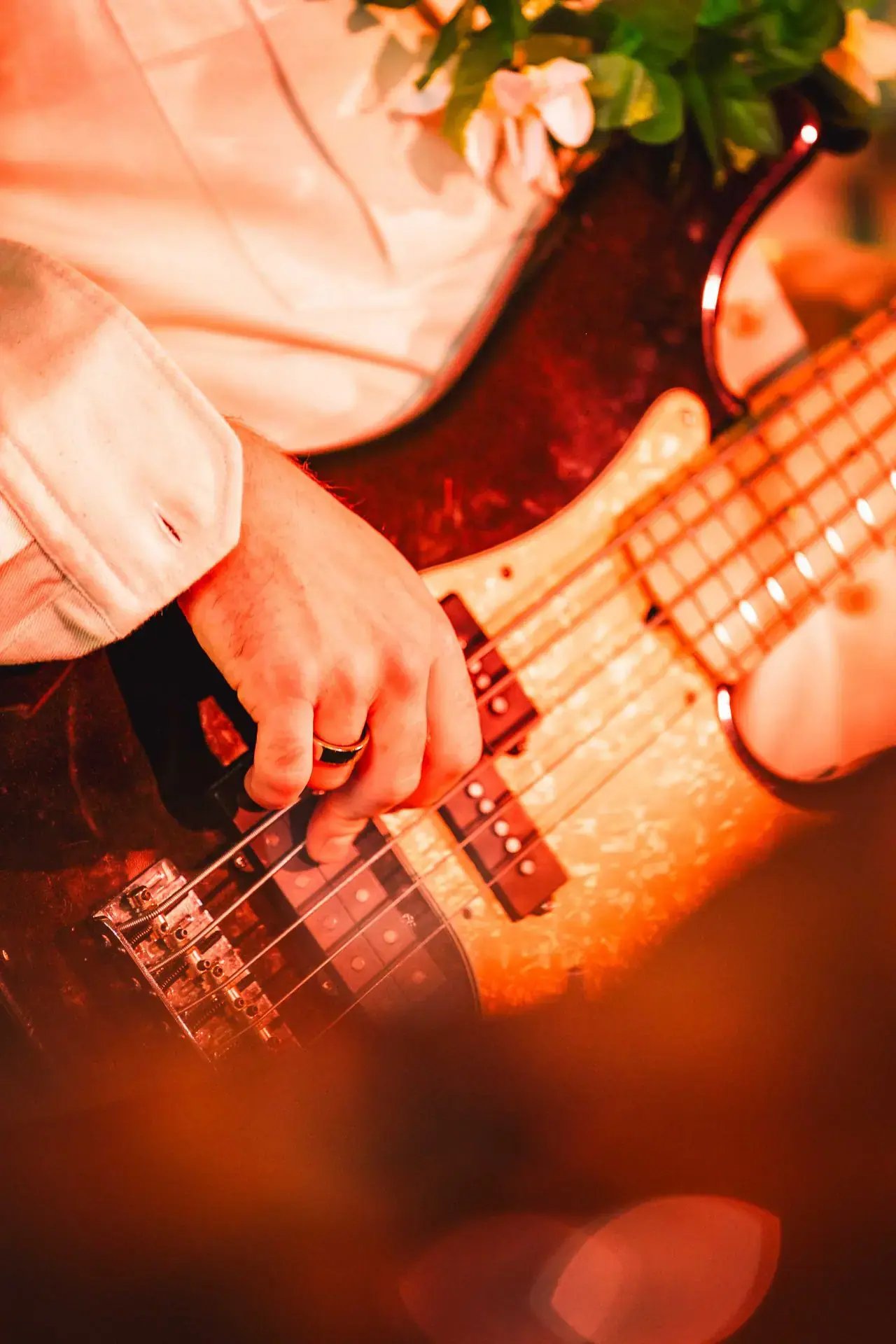 Bröllopsunderhållning med DJ och live musiker