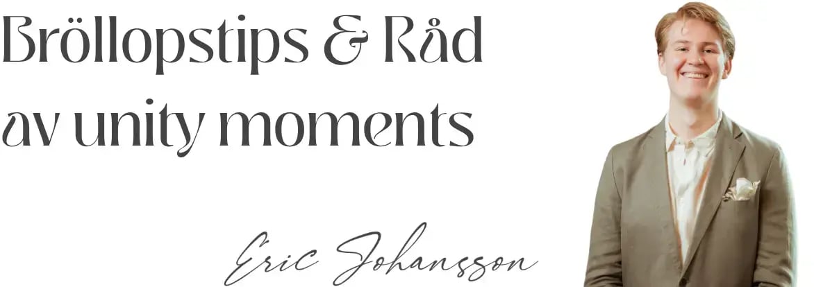 DJ EKN visar upp bröllopstips & råd